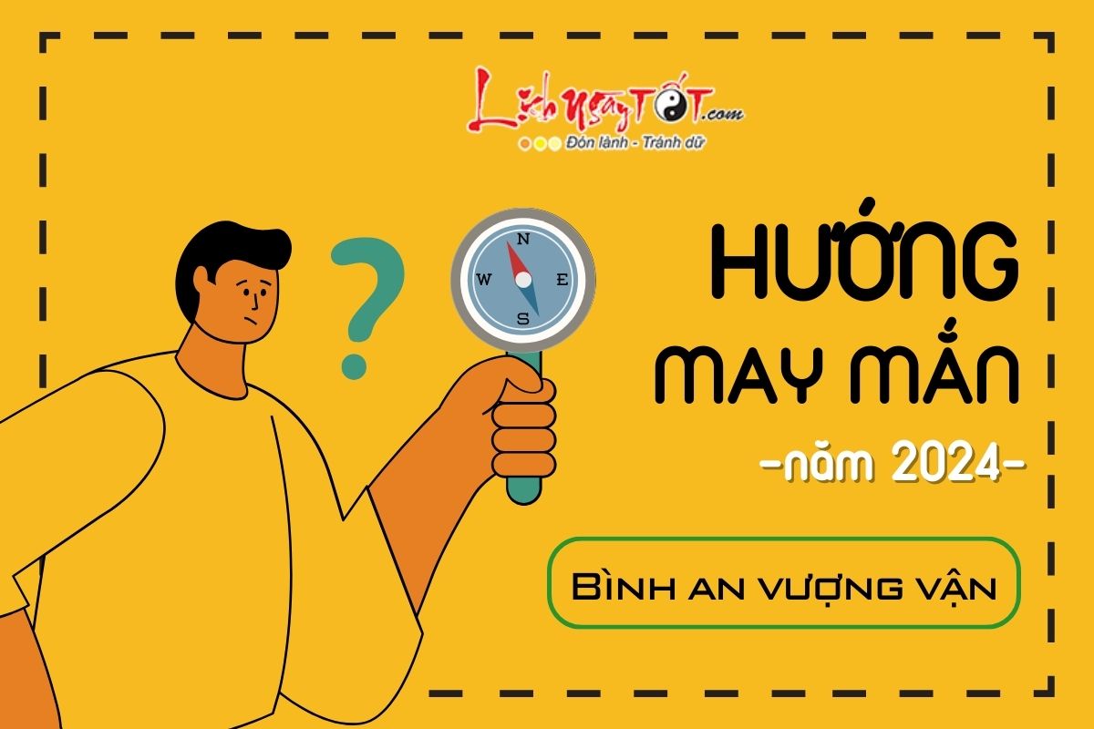 Xac dinh phuong huong may man cho 12 con giap nam 2024