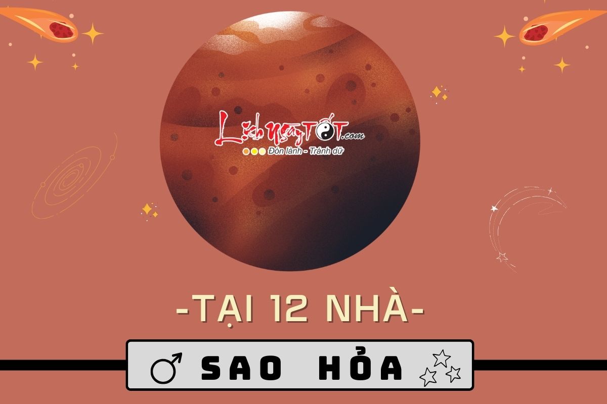 Sao Hoa tai 12 Nha