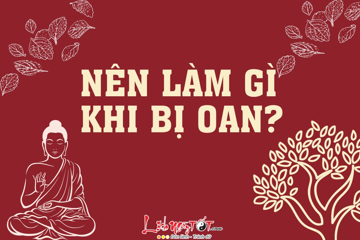 Nen lam gi khi bi oan