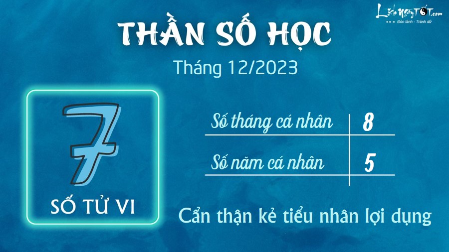 Boi Than so hoc thang 12/2023 - So 7