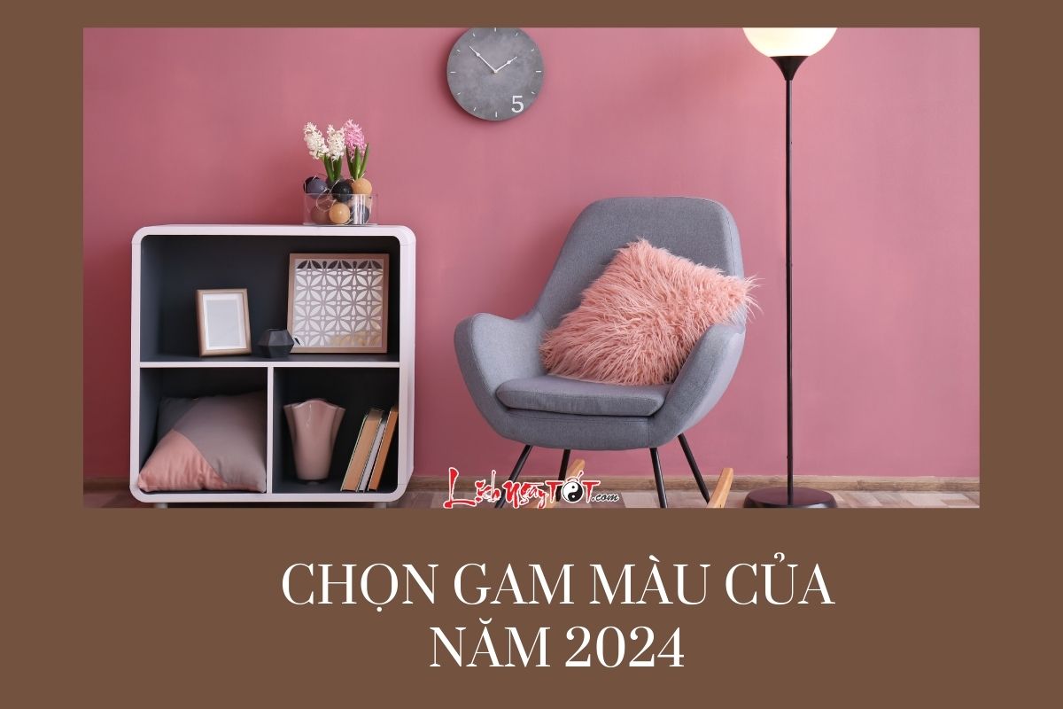 Chon mau sac cua nam 2024