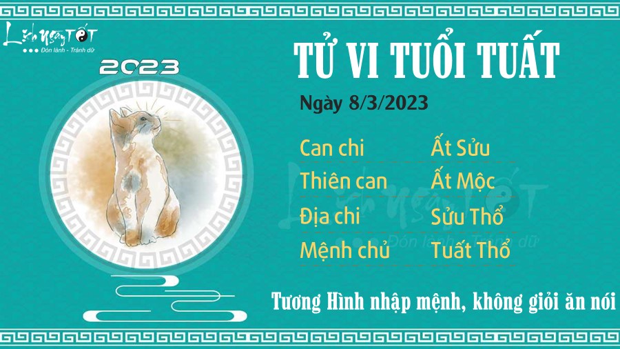 Tu vi hang ngay 8/3/2023 cua 12 con giap - Tuat