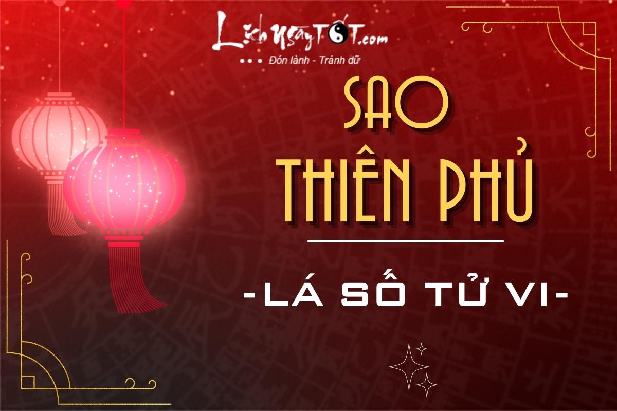 Sao Thien Phu trong La so tu vi