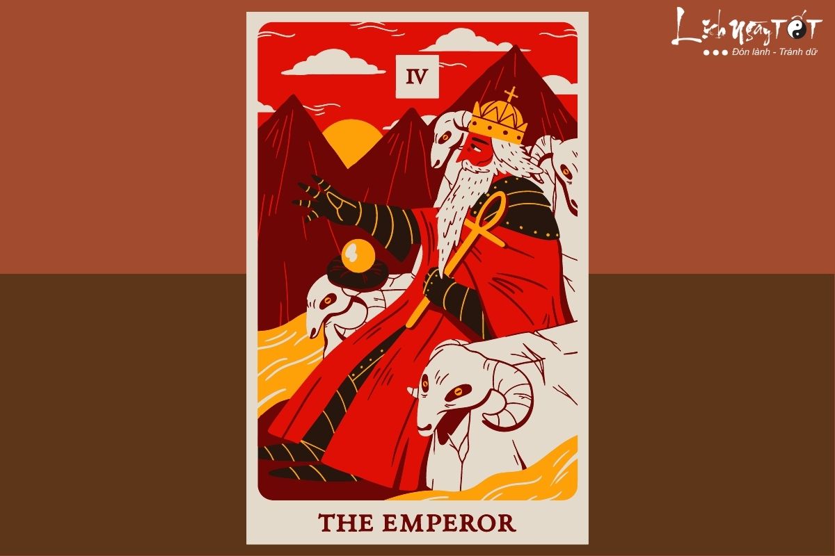 Boi bai tarot 22 3 2023 The Emperor