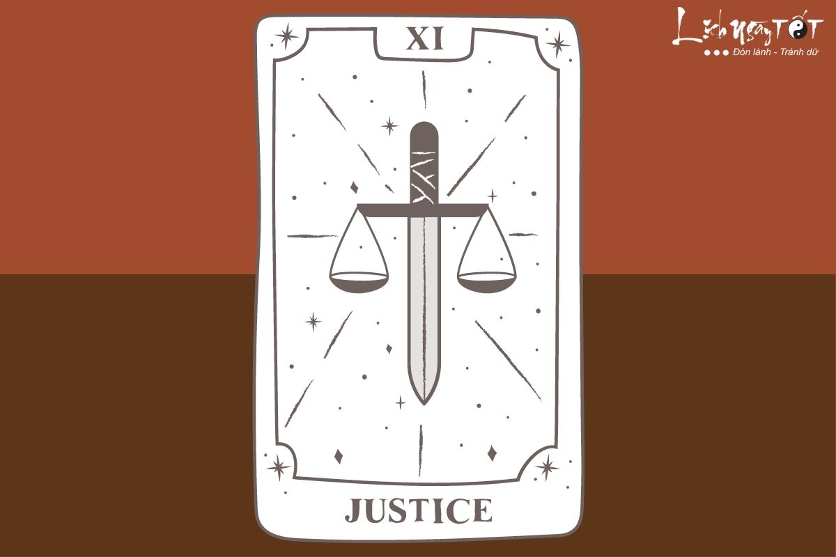 Boi bai tarot hang ngay 24/3/2023 - Justice
