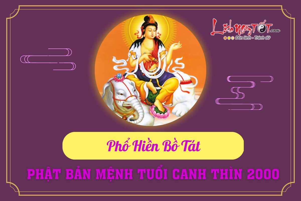 Phat ban menh tuoi Canh Thin 2000