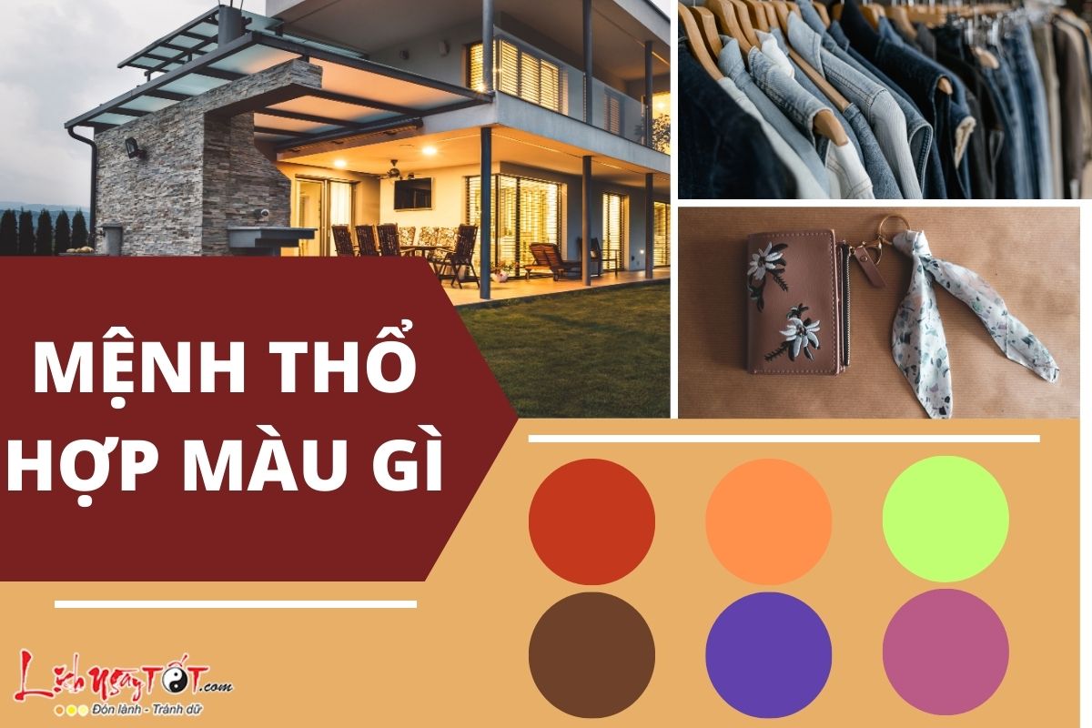 Mệnh Thổ hôm nay hợp màu gì theo phong thuỷ?
