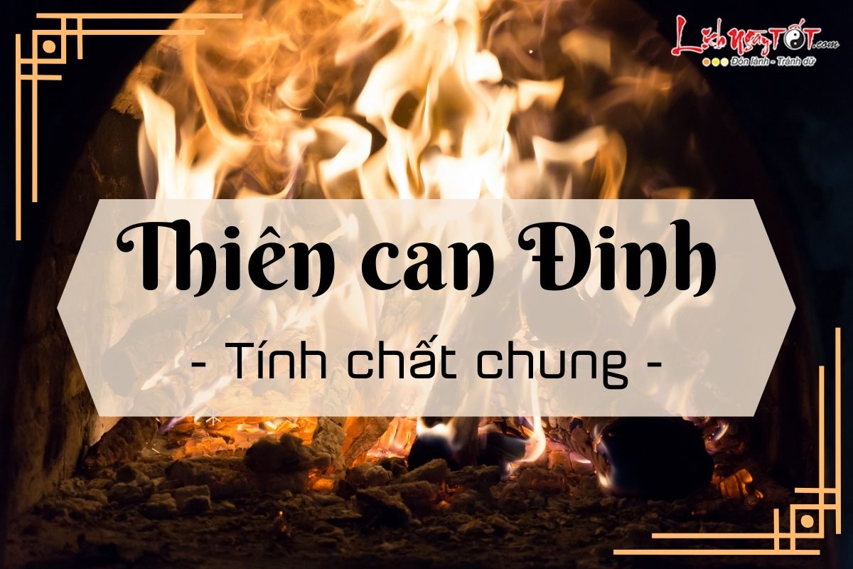 Tinh cach cua nguoi Thien can Dinh - Tinh chat chung