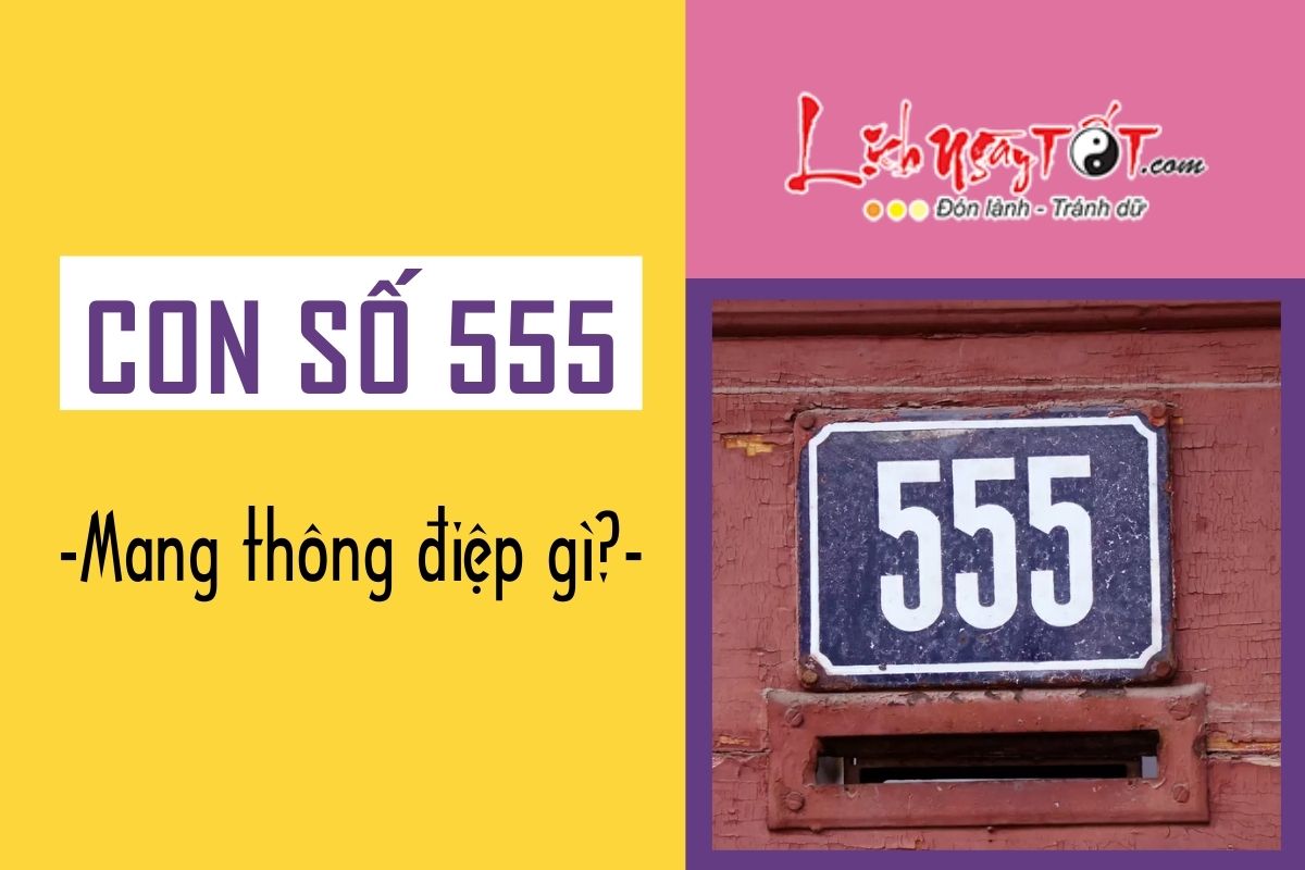 Thong diep cua con so 555