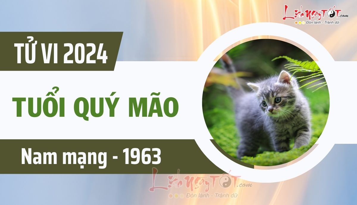 Tu vi 2024 tuoi Quy Mao nam mang