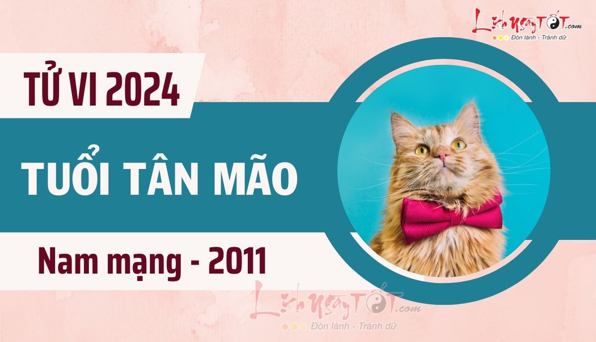 Tu vi 2024 tuoi Tan Mao nam mang