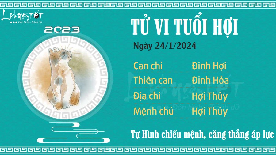 Tu vi hang ngay 24/1/2024 - Hoi