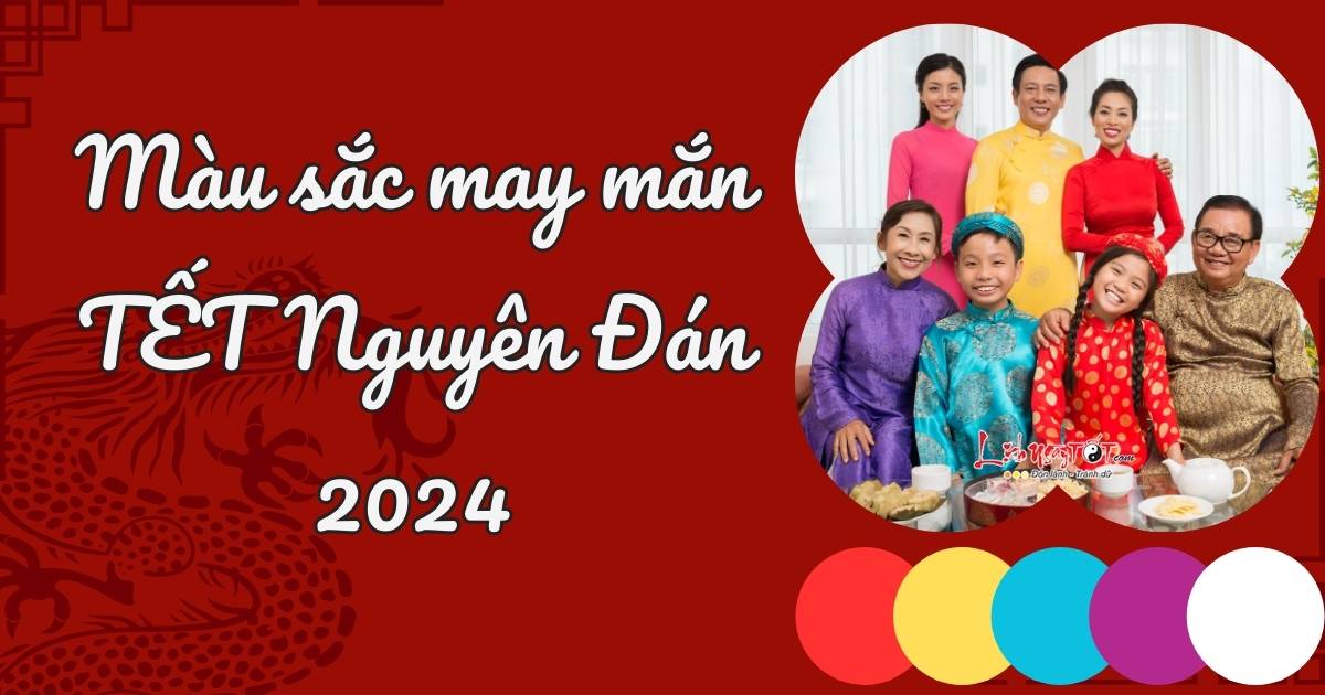Mau sac may man de mac trong dip Tet Nguyen Dan 2024
