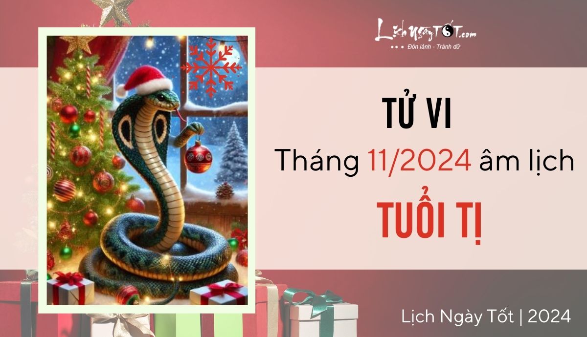 Tu vi thang 11/2024 tuoi Ti am lich