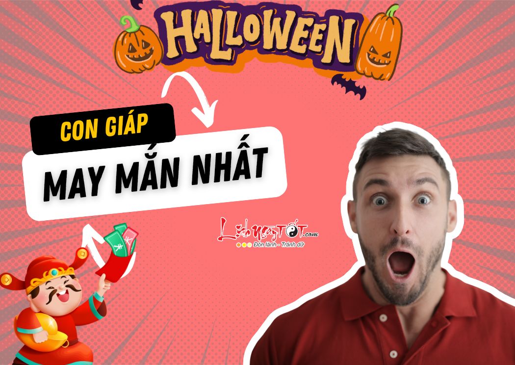 Con giap may man nhat mua Halloween