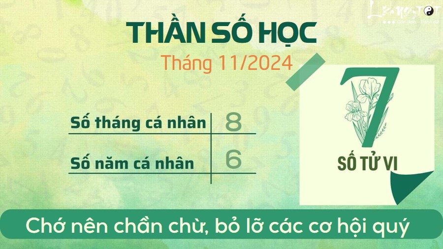 Boi Than so hoc thang 11/2024 - So 7