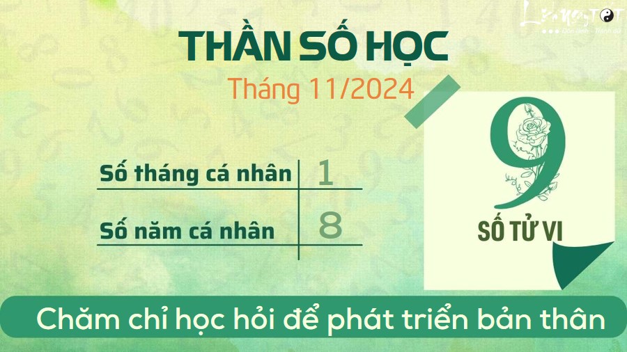 Boi Than so hoc thang 11/2024 - So 9