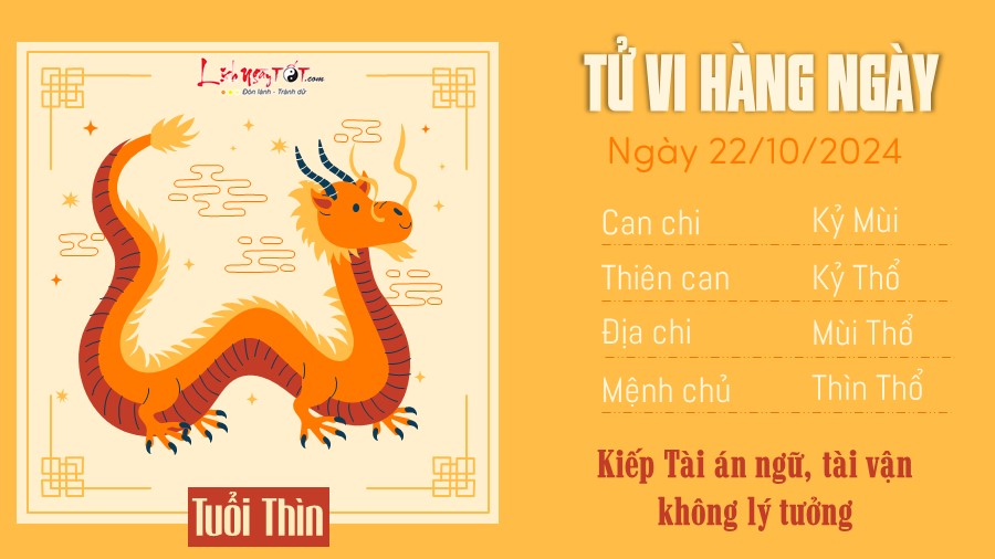 Tu vi hang ngay 22/10/2024 - Thin