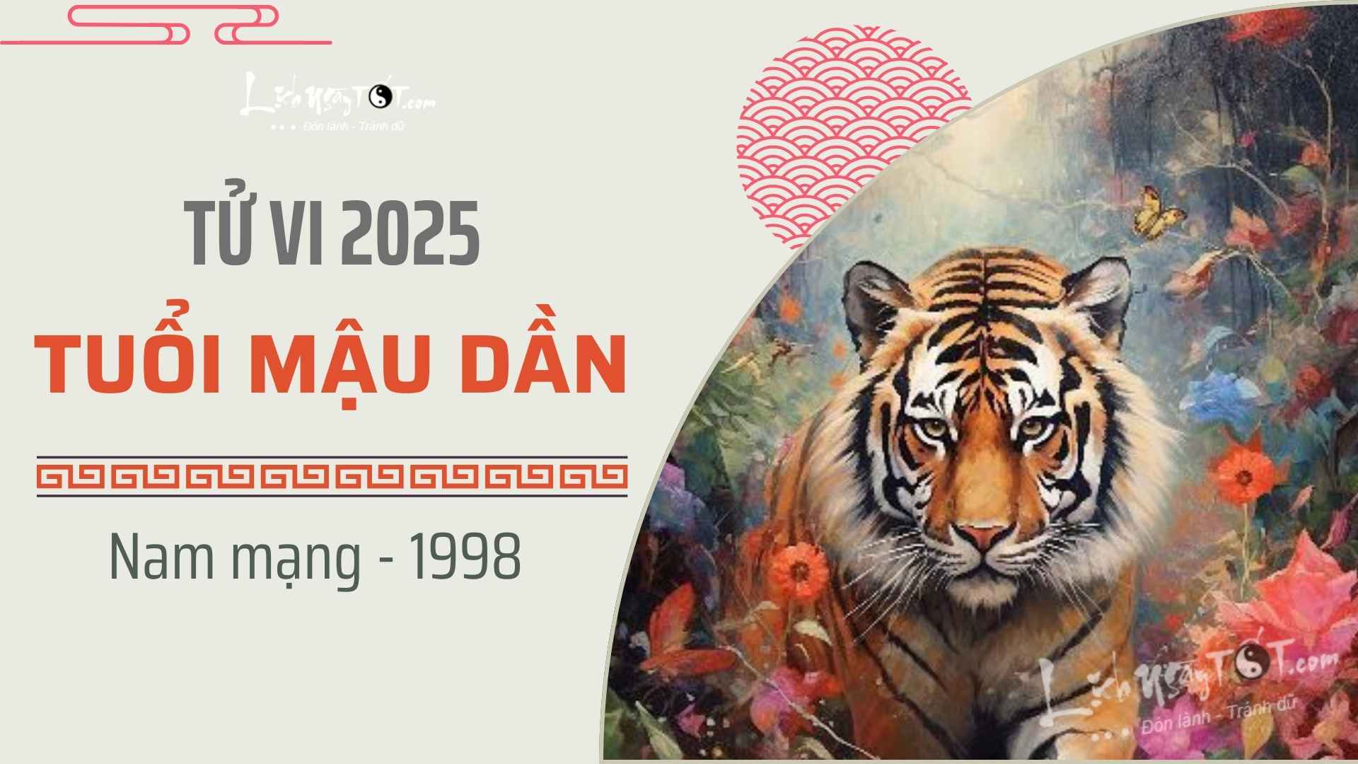 Tu vi 2025 tuoi Mau Dan nam mang 1998