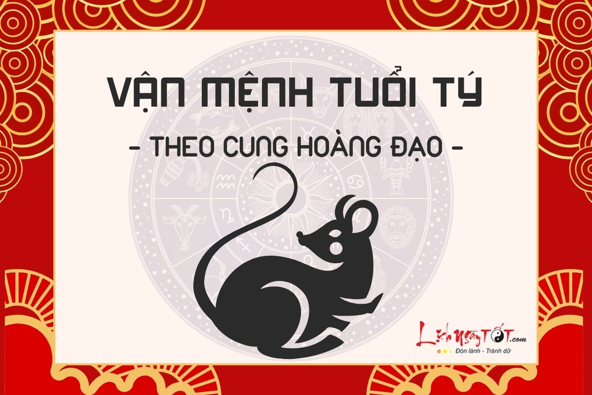 Van menh nguoi tuoi Ty theo cung hoang dao