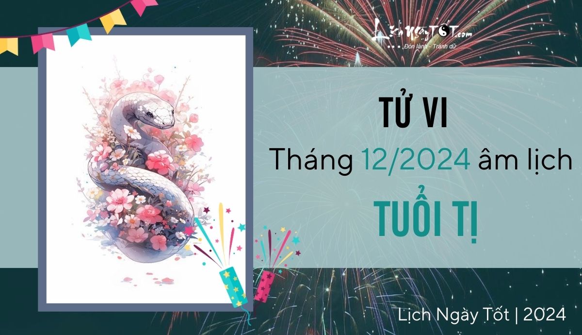 Tu vi thang 12/2024 tuoi Ti am lich