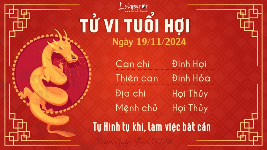 Tu vi hang ngay 19/11/2024 - Hoi