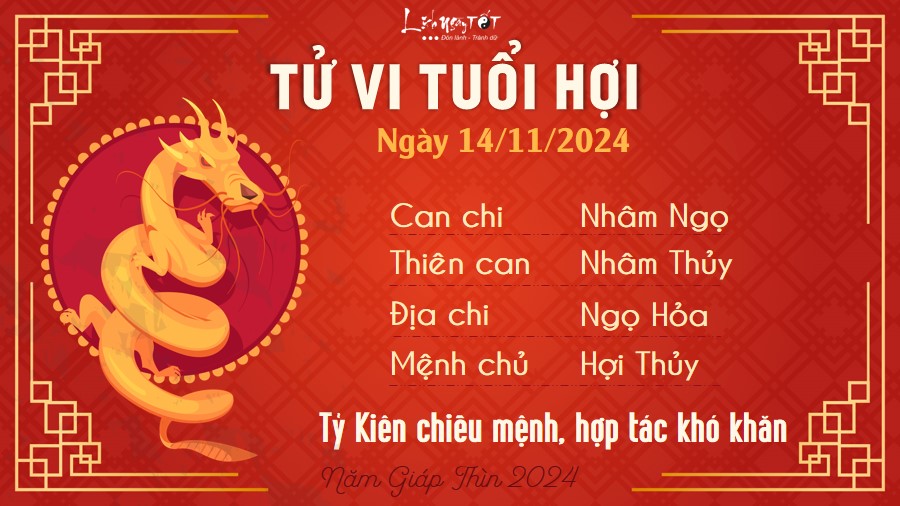 Tu vi hang ngay 14/11/2024 - Hoi