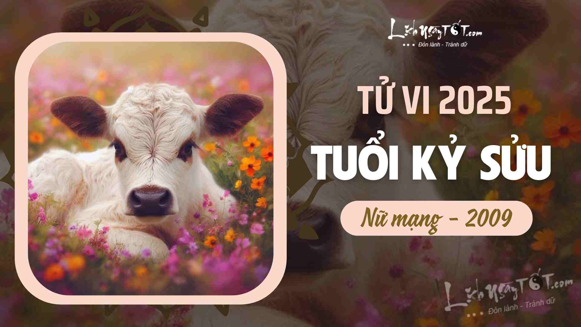 Tu vi 2025 tuoi Ky Suu nu mang 2009