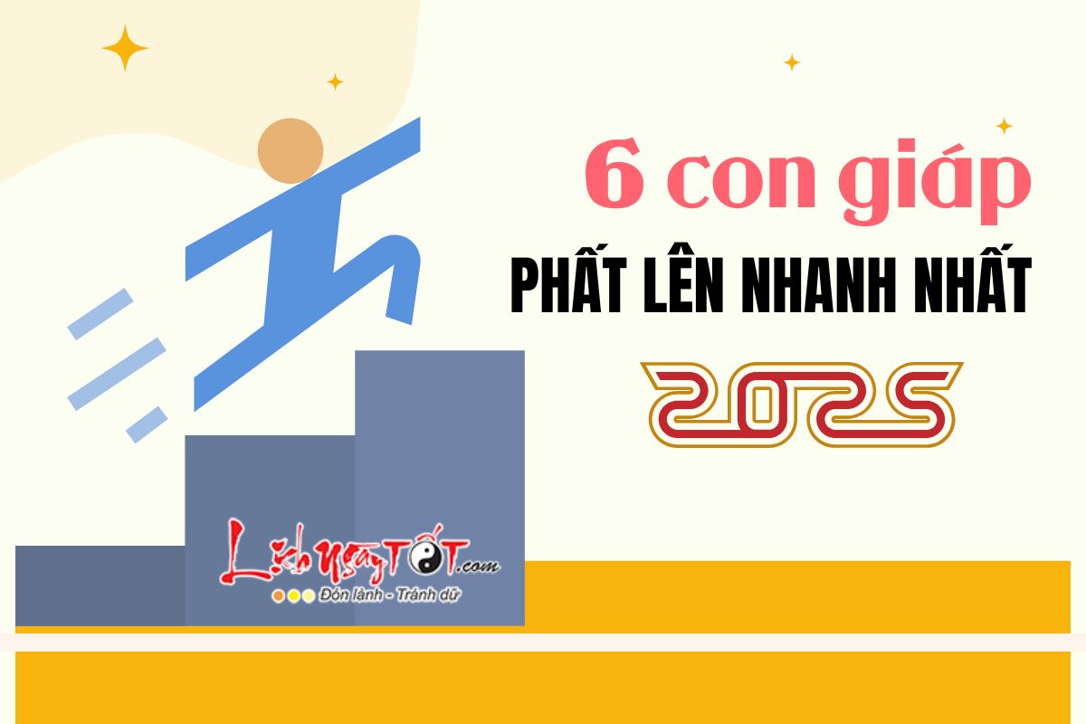 6 con giap phat len nhanh nhat nam 2025