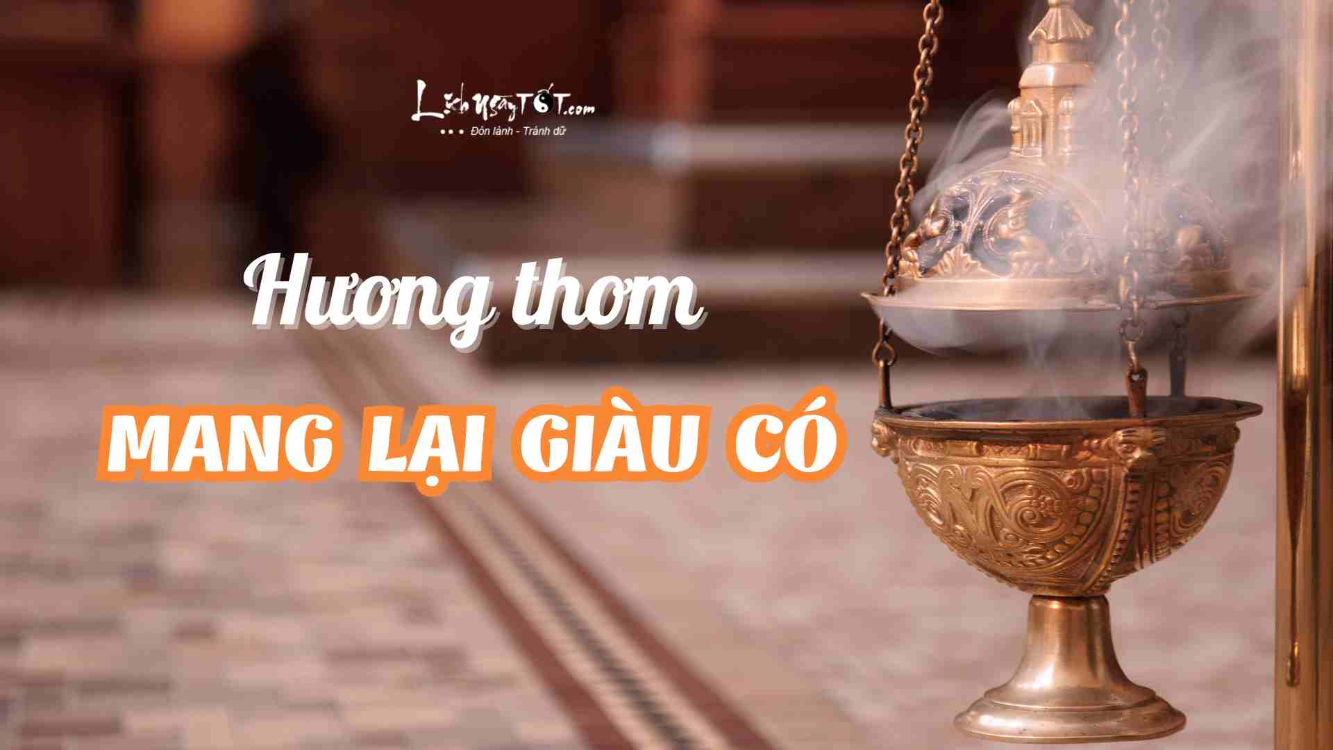 Huong thom mang lai su giau co trong nha