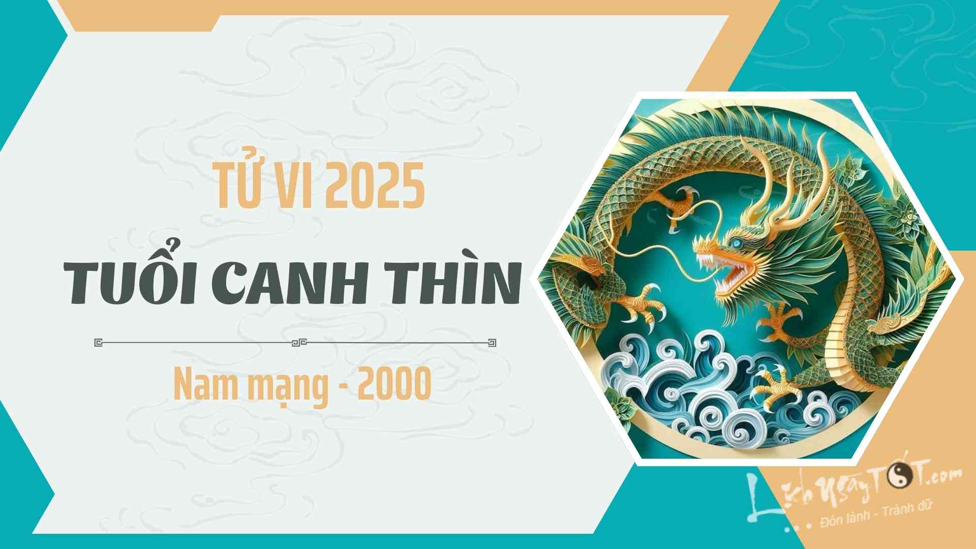 Tu vi 2025 tuoi Canh Thin nam mang 2000