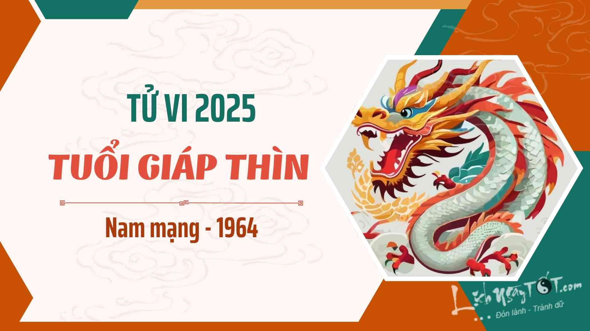 Tu vi 2025 tuoi Giap Thin nam mang 1964