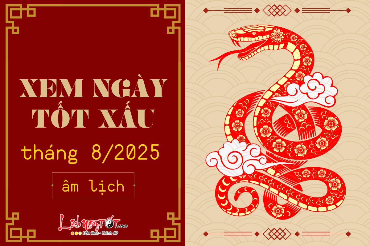 Xem ngay tot xau thang 8 nam 2025