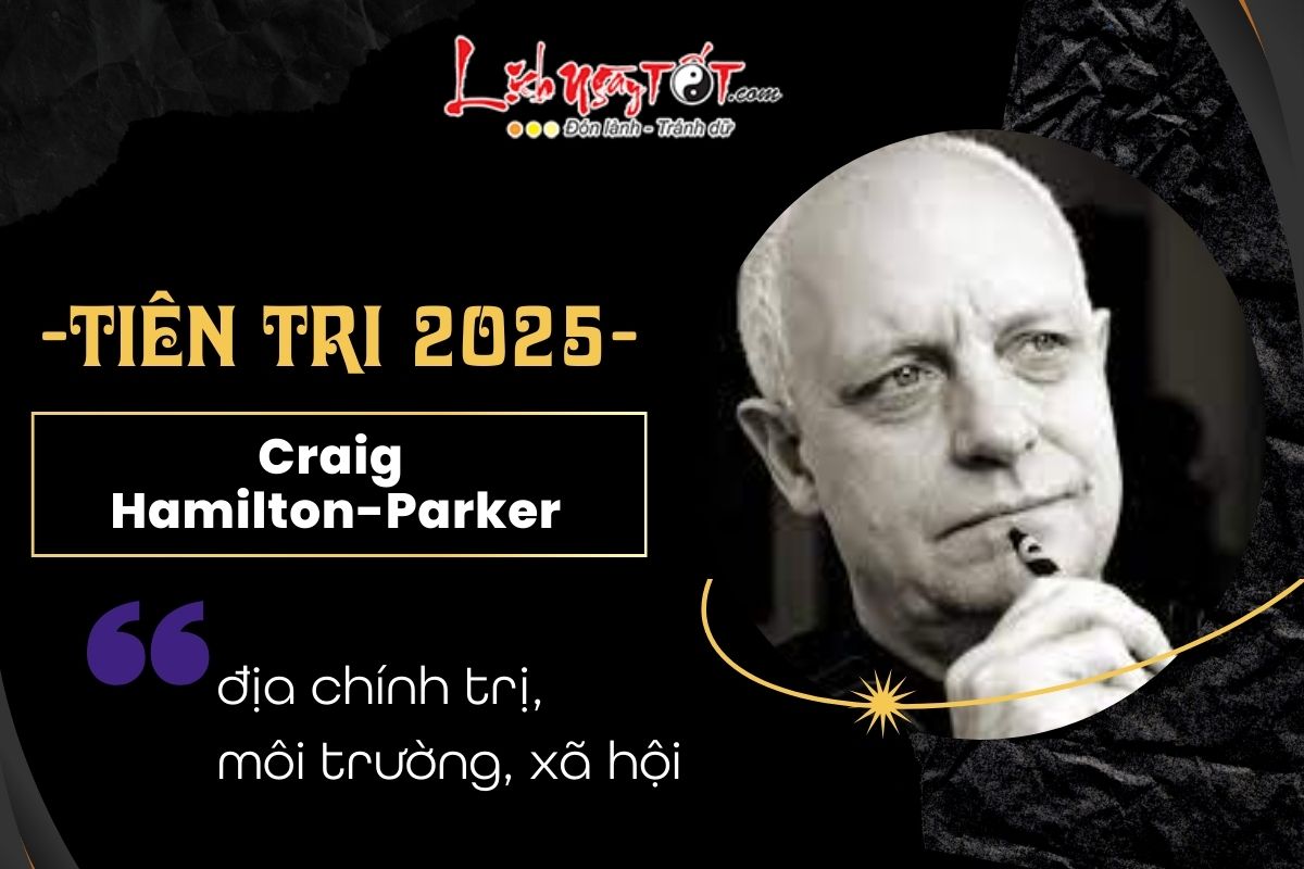 Loi tien tri cho nam 2025 -  Craig Hamilton-Parker