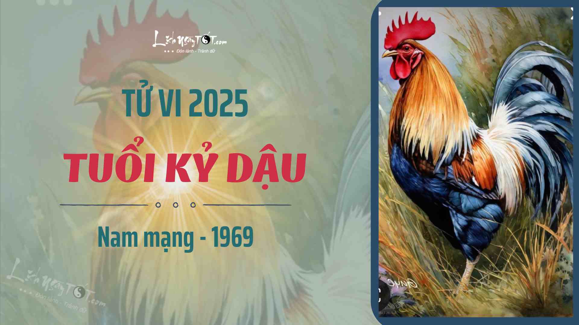 Tu vi 2025 tuoi Ky Dau nam mang 1969