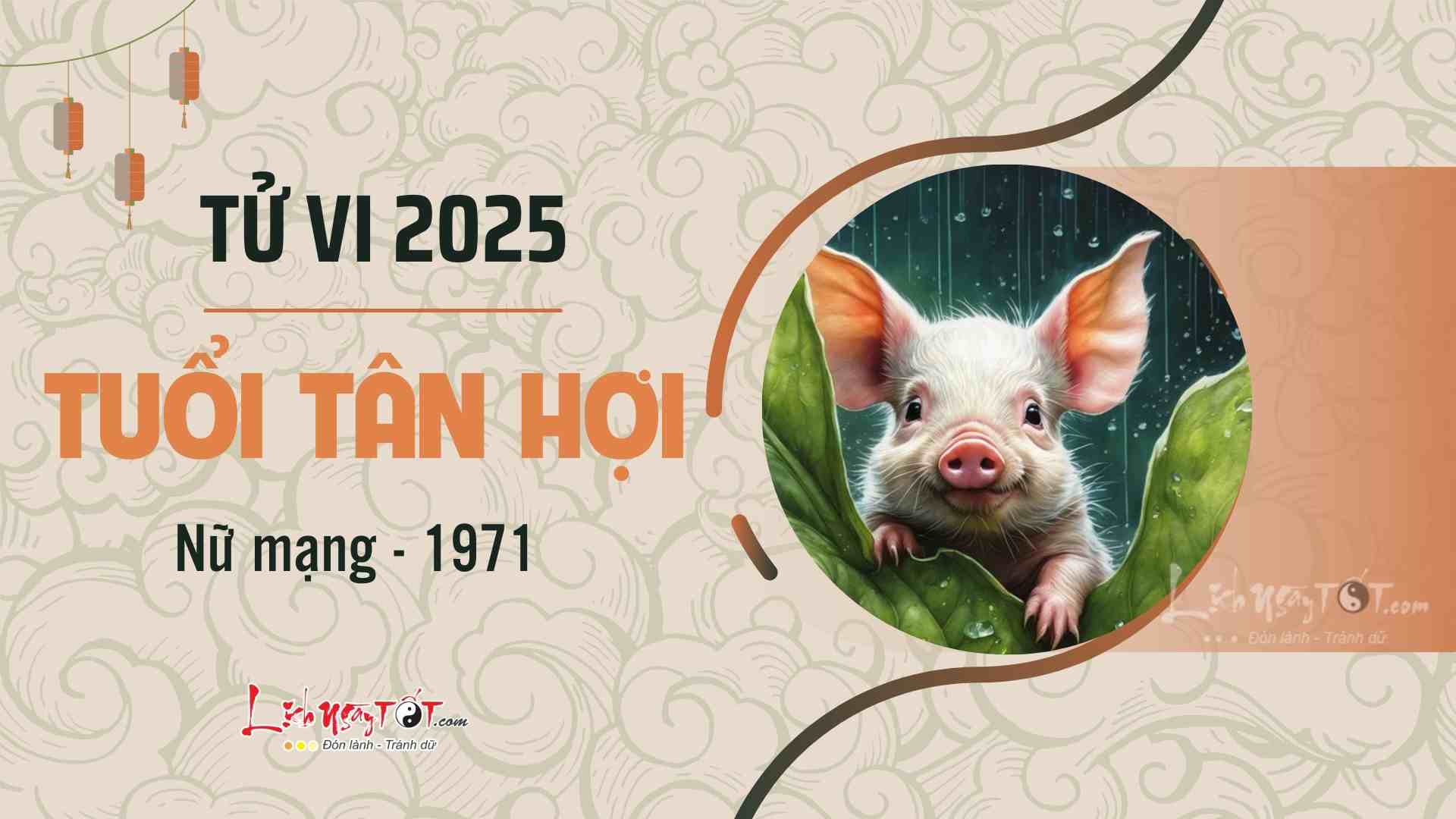 Tu vi 2025 tuoi Tan Hoi nu mang 1971