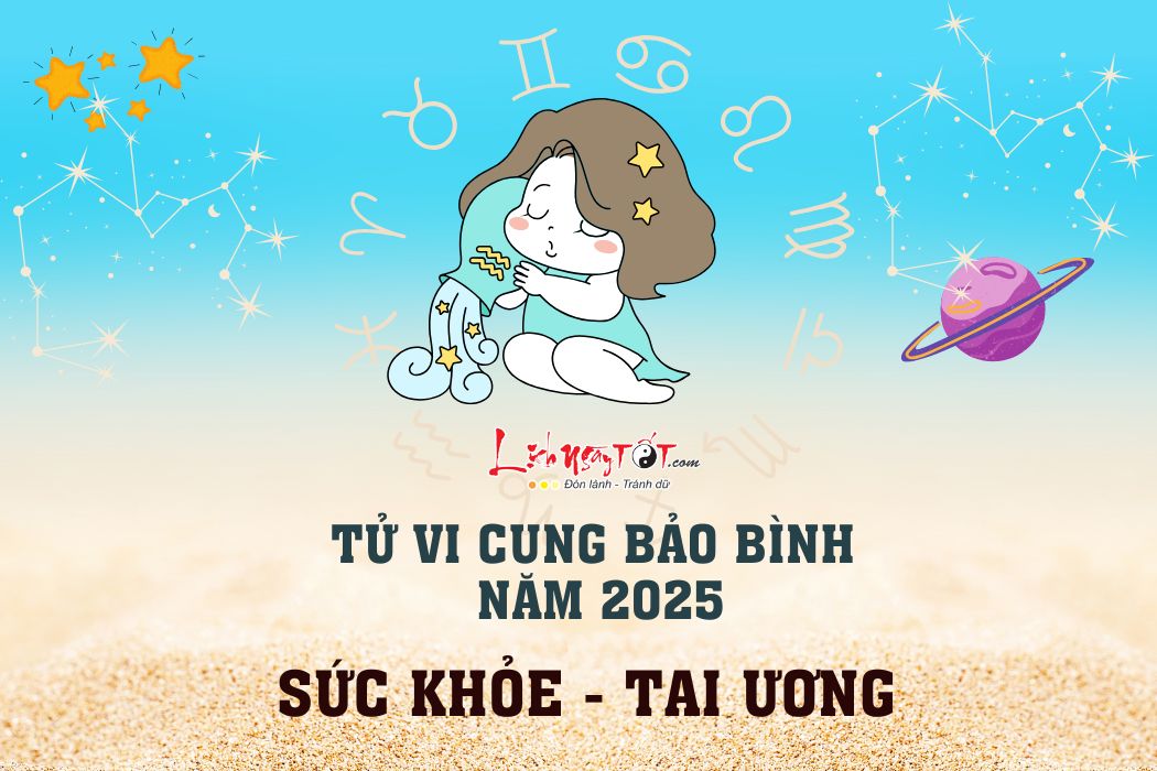 Tu vi suc khoe cung Bao Binh nam 2025