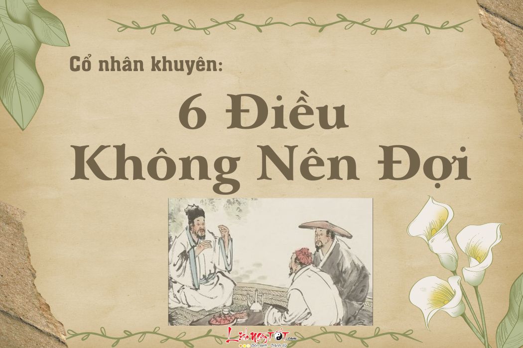 6 dieu khong nen doi