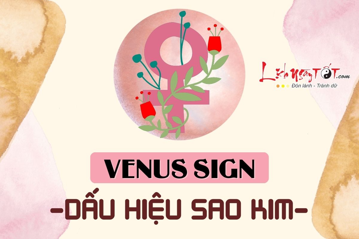 Venus Sign la gi, dau hieu sao Kim