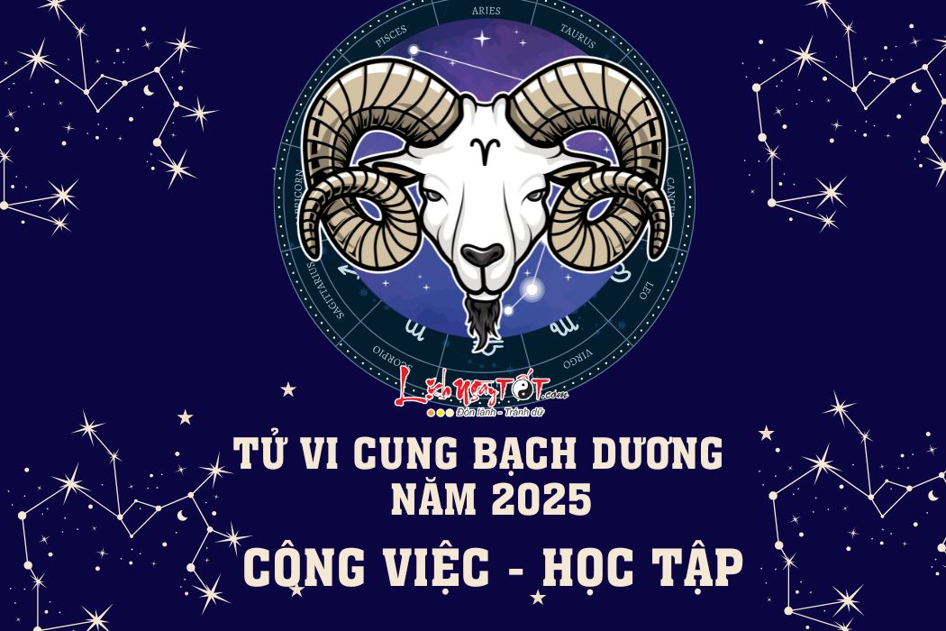 Tu vi su nghiep cung Bach Duong nam 2025