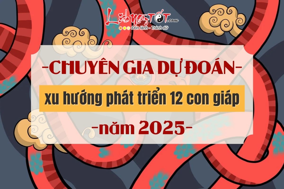 Xu huong phat trien cua 12 con giap nam 2025