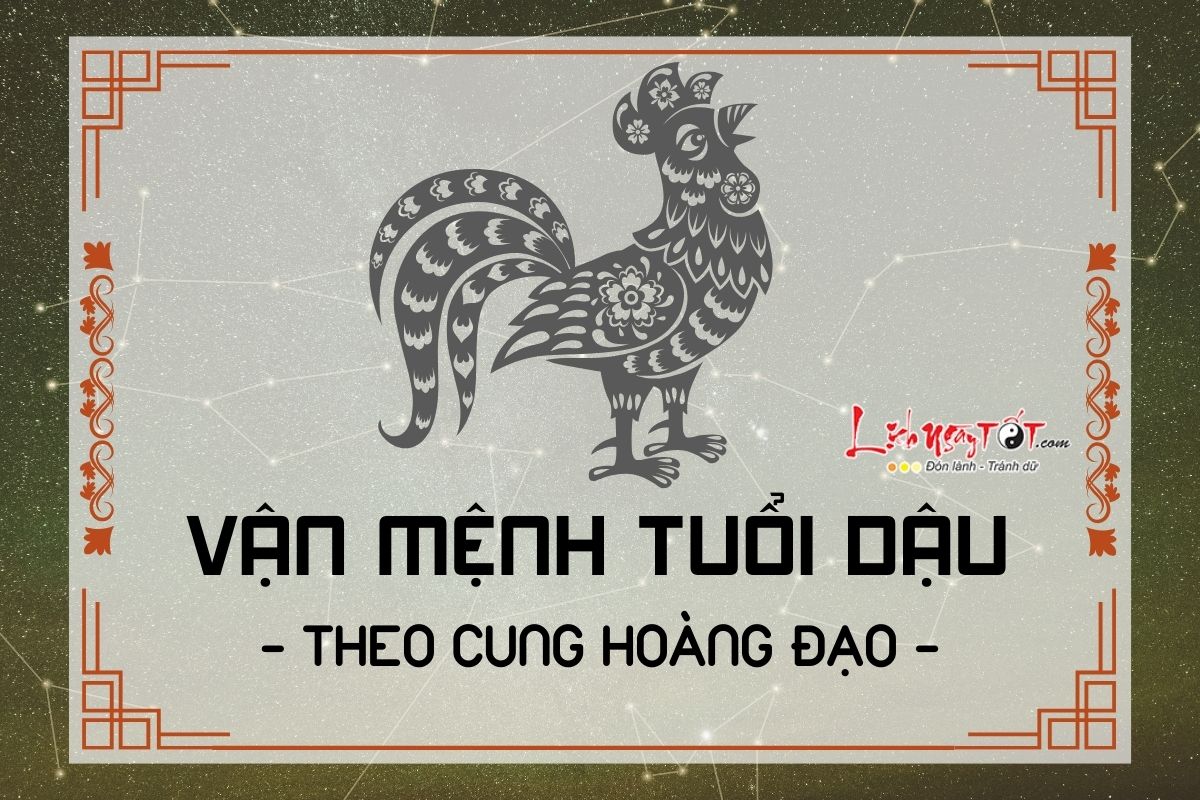 Van menh tuoi Dau theo cung hoang dao