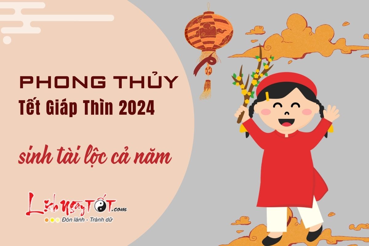 Phong thuy Tet 2024