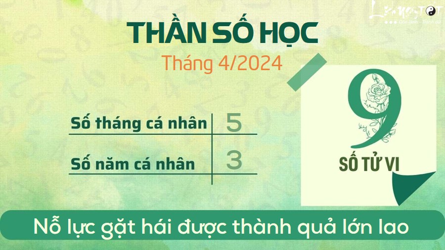 Boi than so hoc thang 4/2024 - So 9
