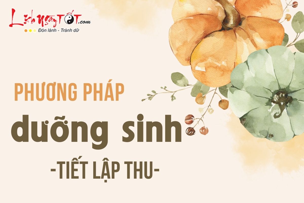 Phuong phap duong sinh trong tiet Lap Thu
