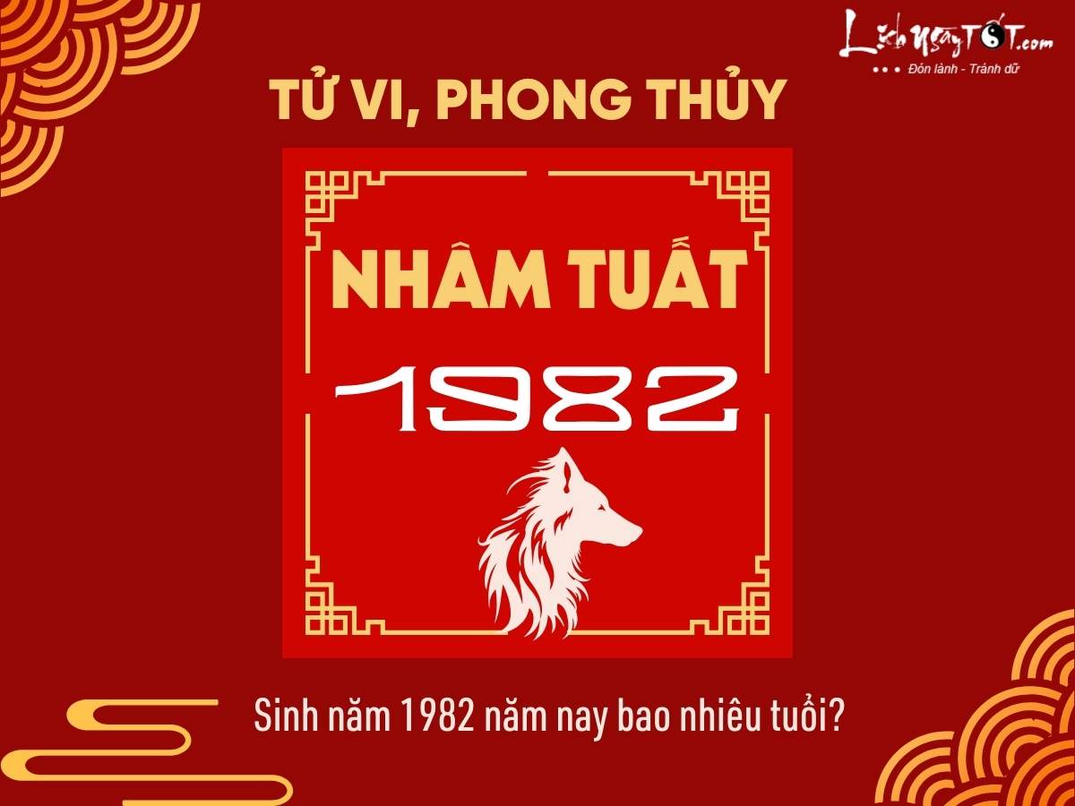 Sinh nam 1982 nam nay bao nhieu tuoi?