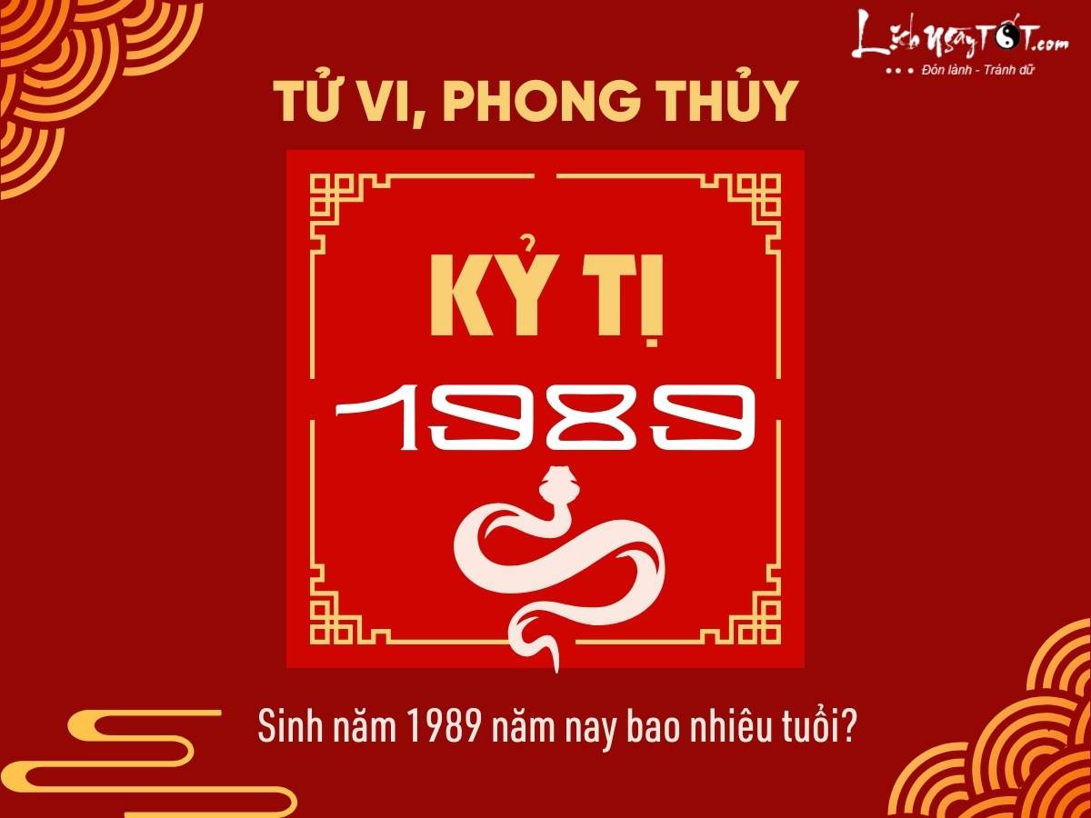 Sinh nam giới 1989 nam giới ni bao nhieu tuoi?