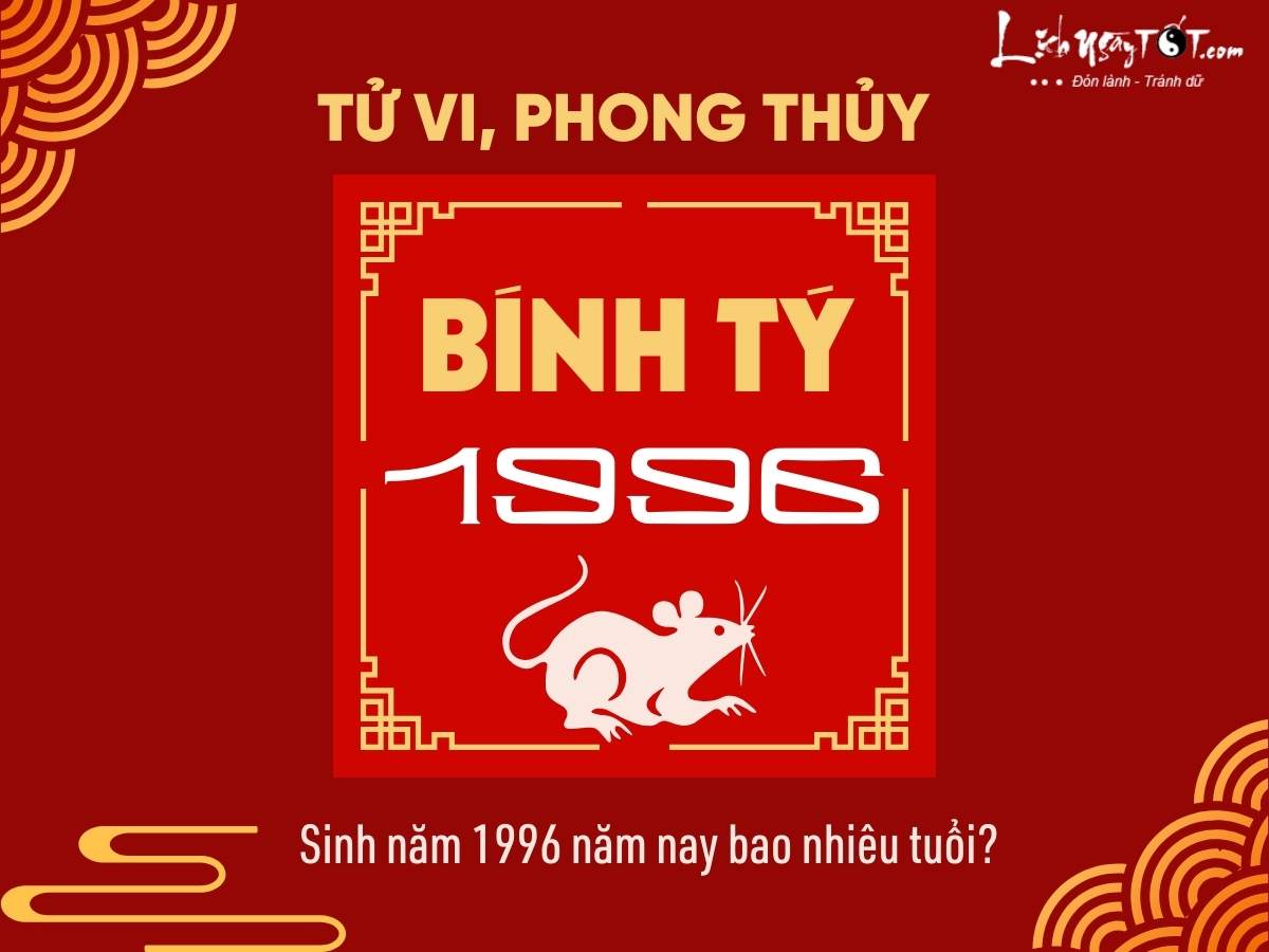 Sinh nam 1996 nam nay bao nhieu tuoi?