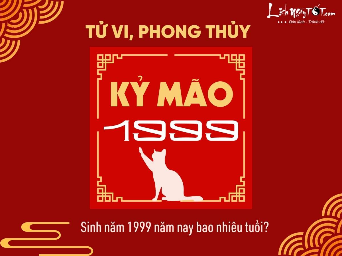 Sinh nam 1999 nam nay bao nhieu tuoi?