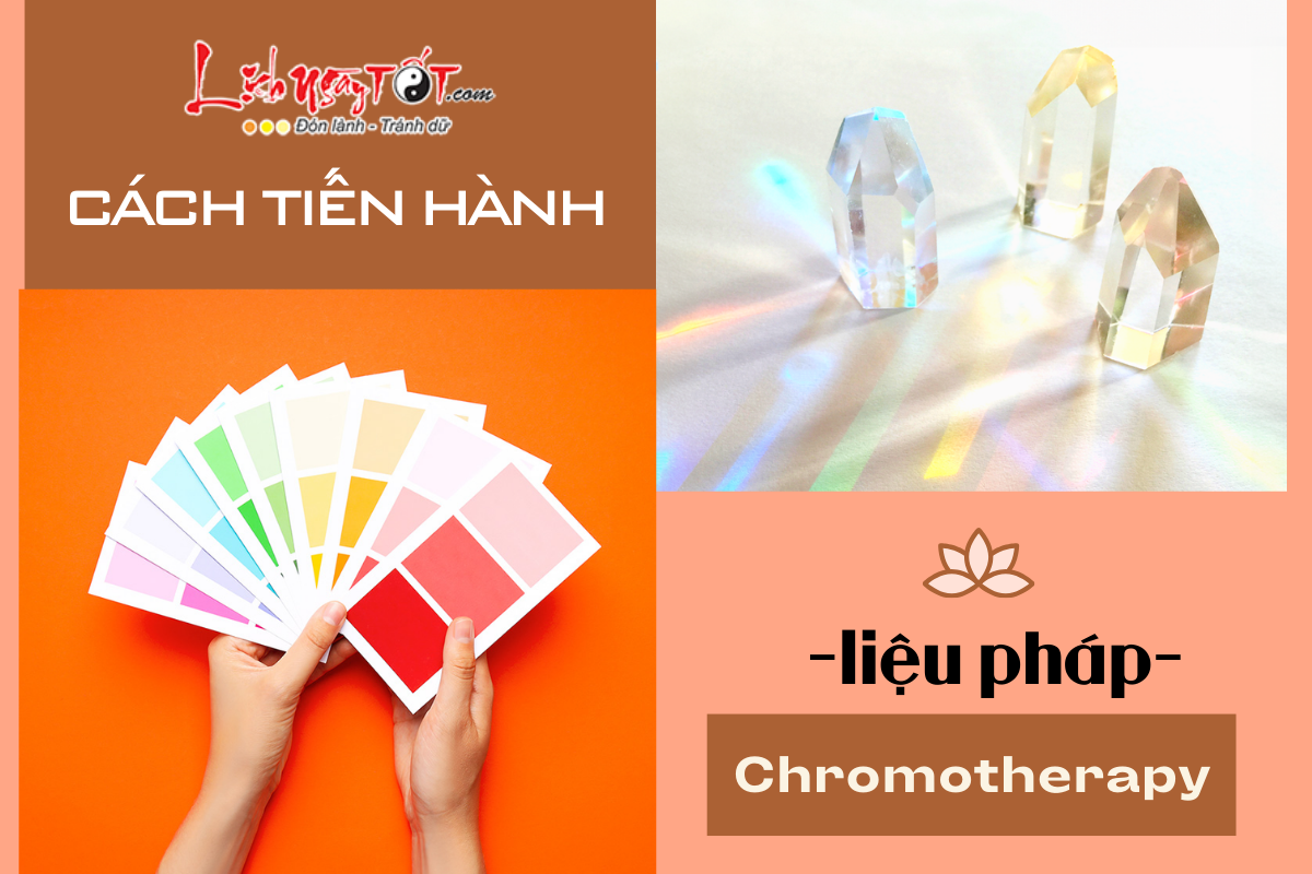 Cach tien hanh lieu phap Chromotherapy